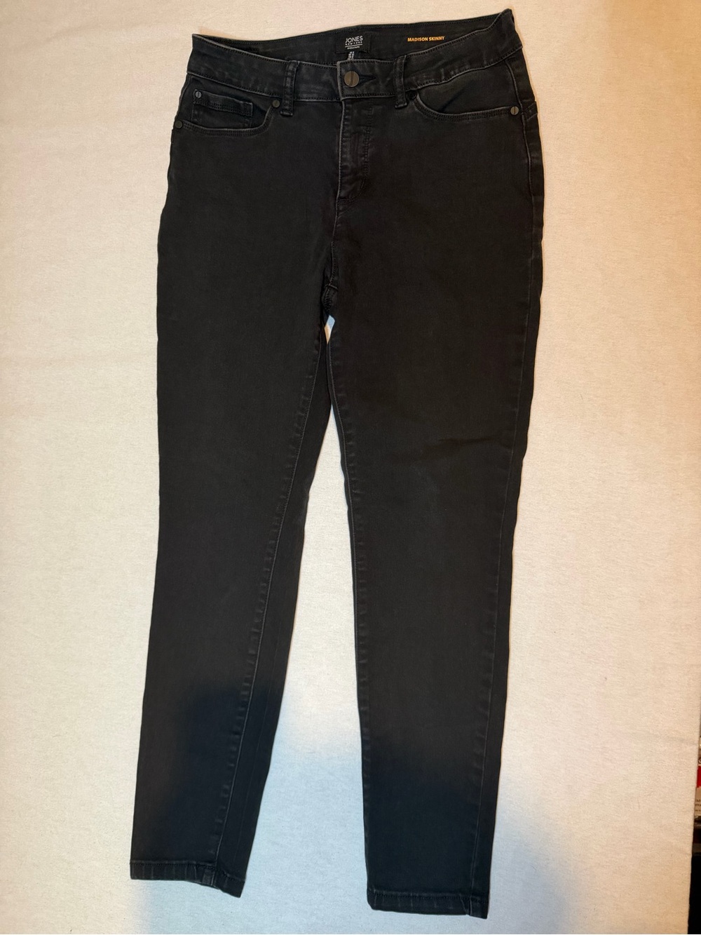 Jones New York Black Skinny Jeans - Classic Fit